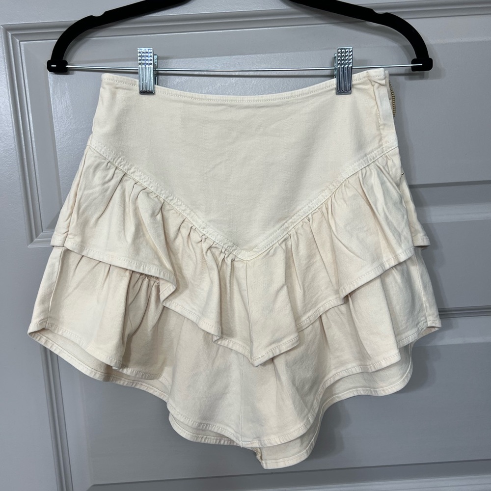 Brand New with tags Mother Denim Ruffle Skirt